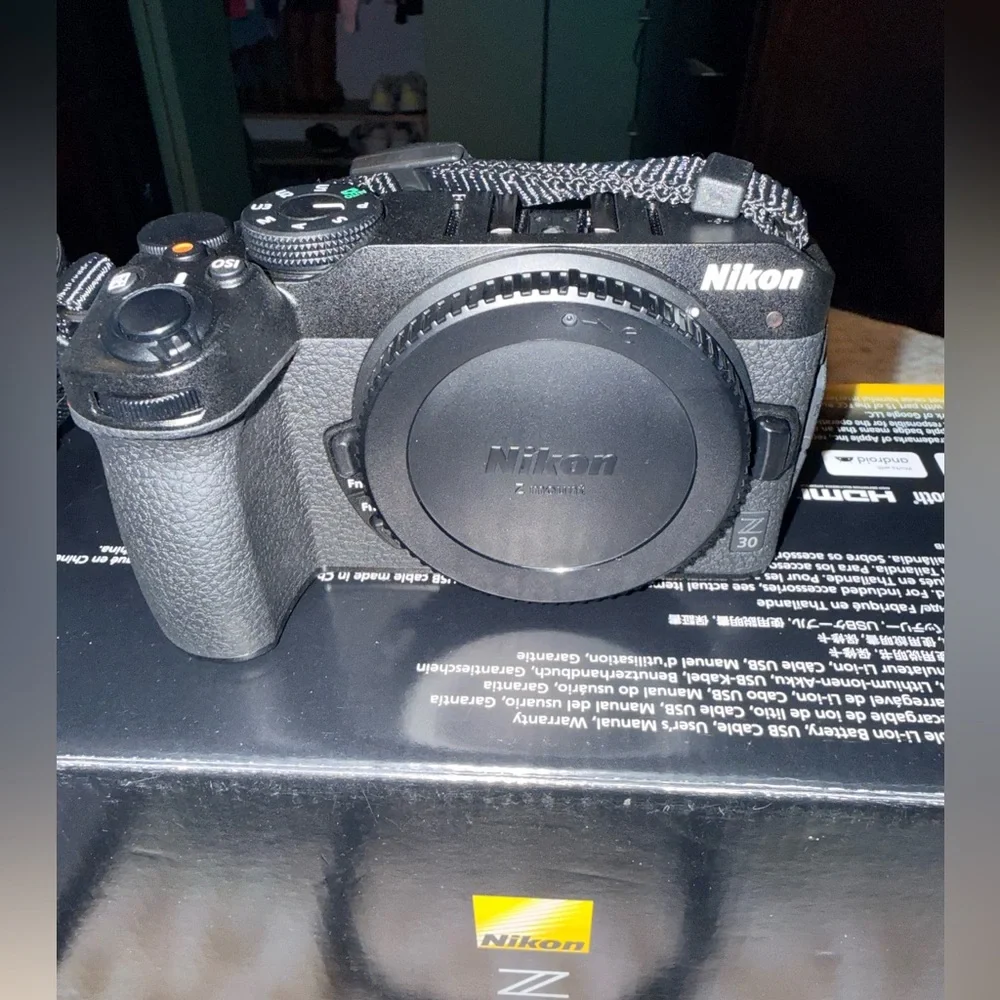 Brand new with extras Nikon Z30 mirrorless digital camera with touchscreen
